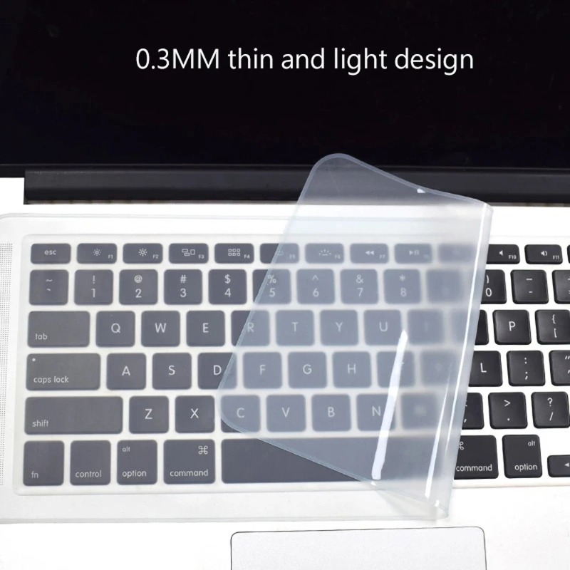 Keyboard Cover Silicone - Housse de clavier antidérapante et anti-poussière,