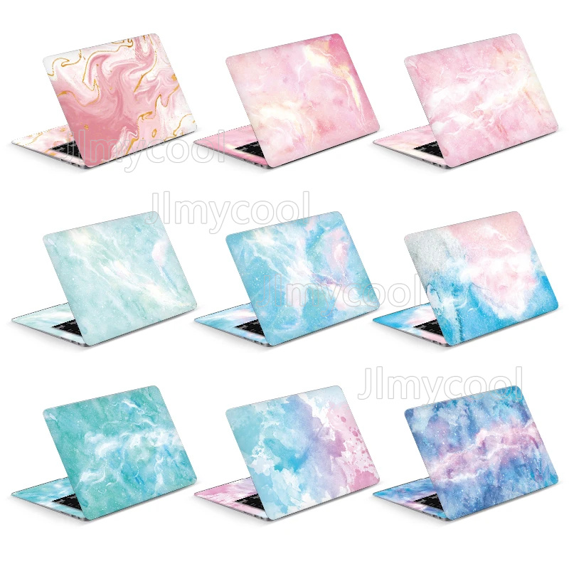 Laptop Accessories Pink - Autocollants de couverture d'aquarelle pour ordinateur