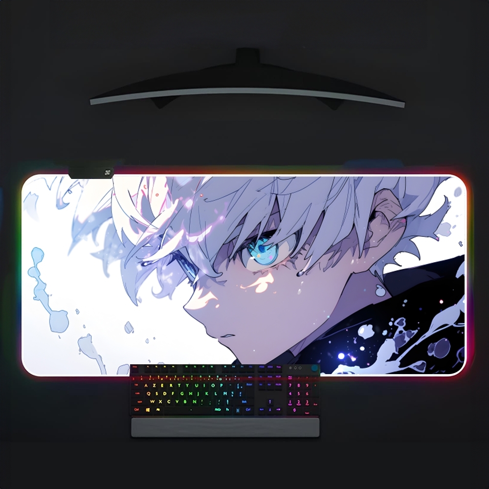 Laptop Accessories Rgb - Tapis de souris Anime Killua Hunter