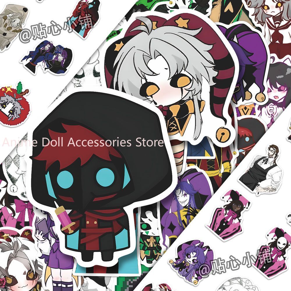 Laptop Accessory - 73 autocollants The Freak Circus Pierrot