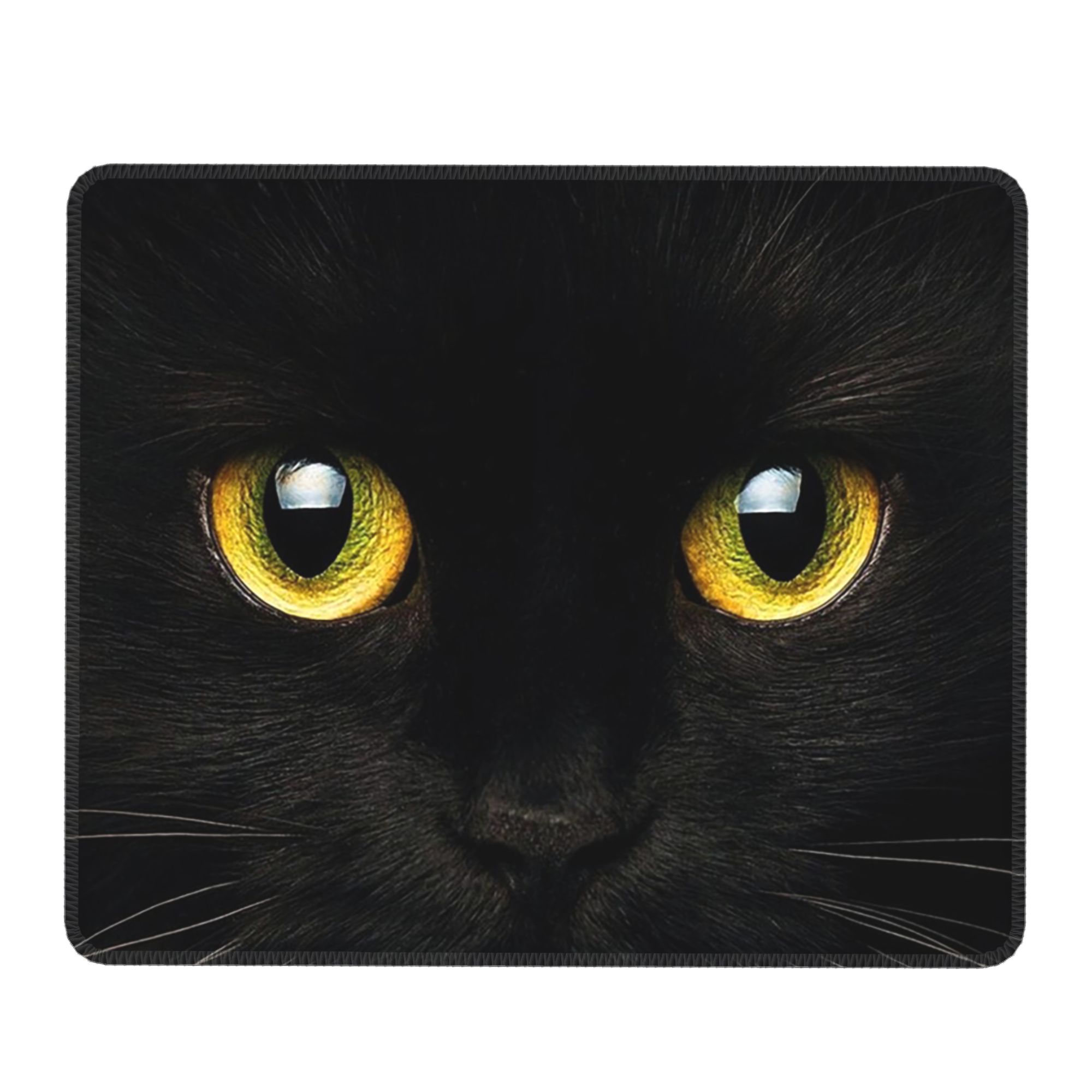 Yellow Laptop Accessories - Tapis de souris avec visage de