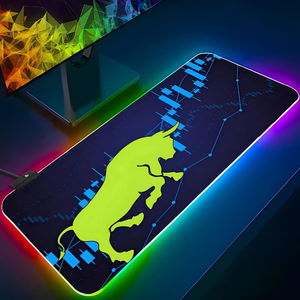 Laptop Accessories Rgb - Tapis de souris RGB rétroéclairé Market