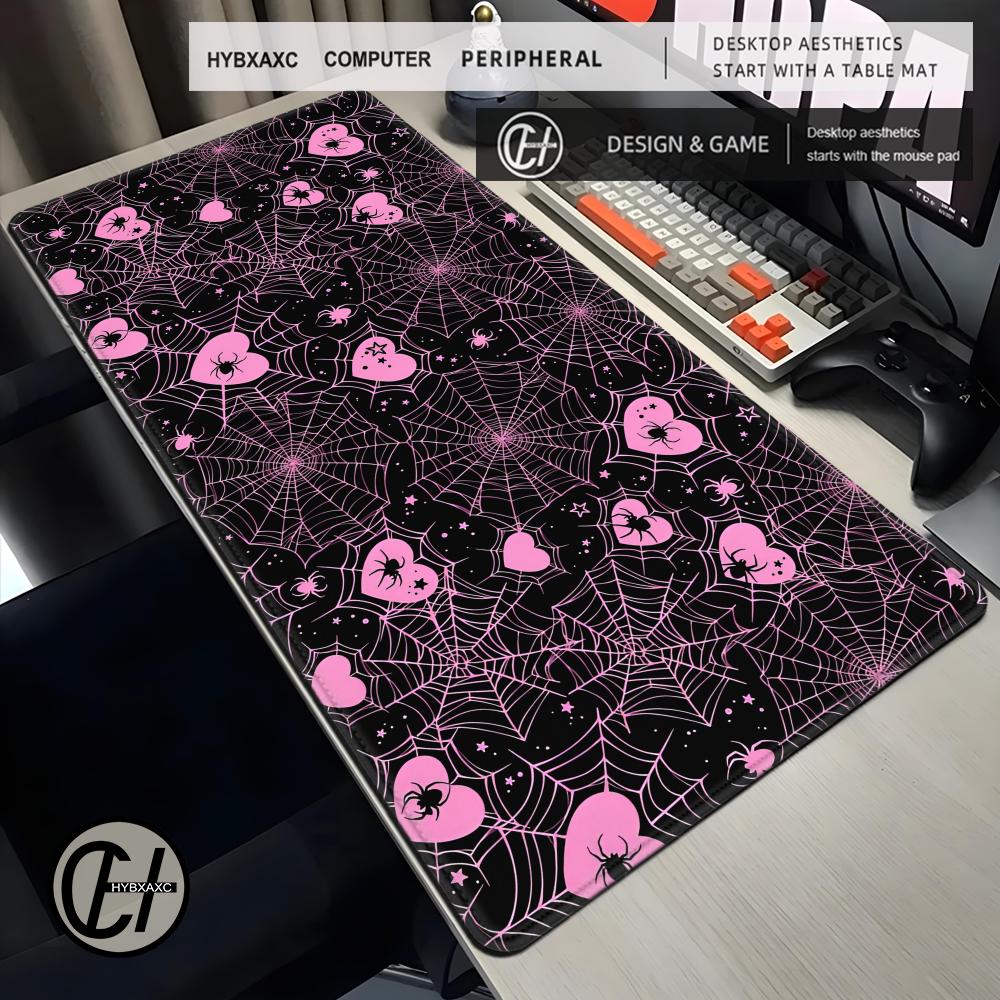 Laptop Accessories Pink - Tapis de bureau 90x40 cm en