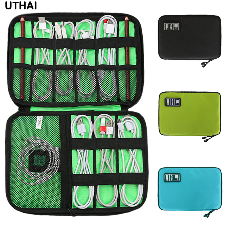 Laptop Accessories Kit Bag - UTHAI – sac de rangement numérique,