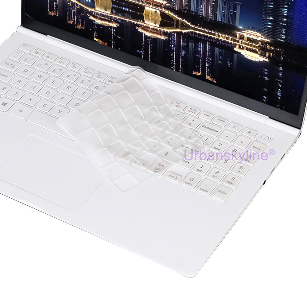 Keyboard Cover Silicone - Pour LG gram 15 couverture de