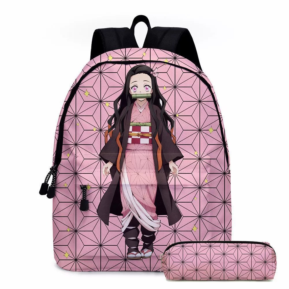 Laptop Accessories Organizer Bag - Sac à dos Anime Demon Slayer,