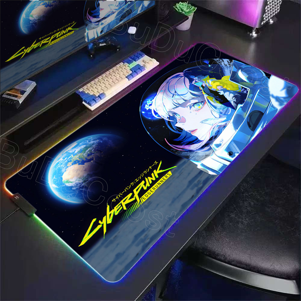 Laptop Accessories Rgb - Tapis de souris HD Anime Girl,