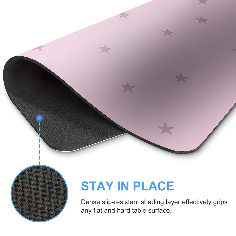 Tapis de souris rose antidérap - Laptop Accessories Pink avis et prix