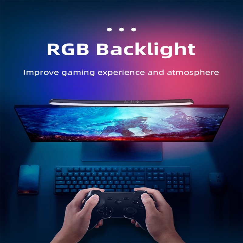 Moniteur LED incurvé barre lum - Laptop Accessories Rgb avis et prix