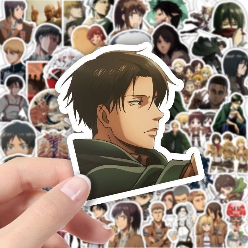 60 autocollants anime Attack o - Laptop Accessory avis et prix