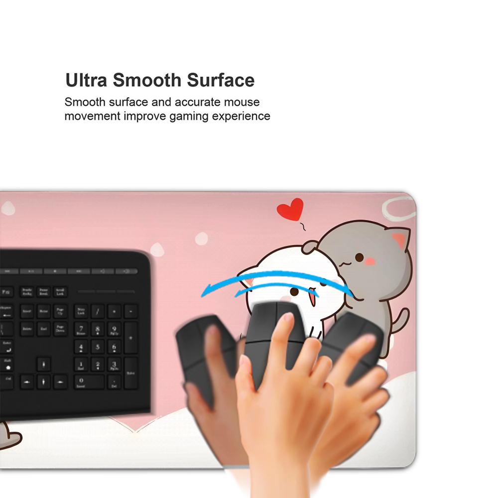 Tapis de souris XXL Kawaii pou - Laptop Accessories Pink avis et prix