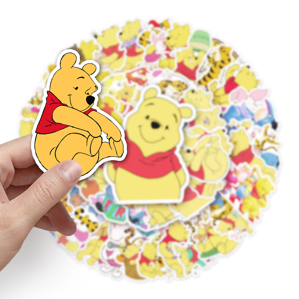 Autocollants Disney Winnie l'o - Yellow Laptop Accessories avis et prix