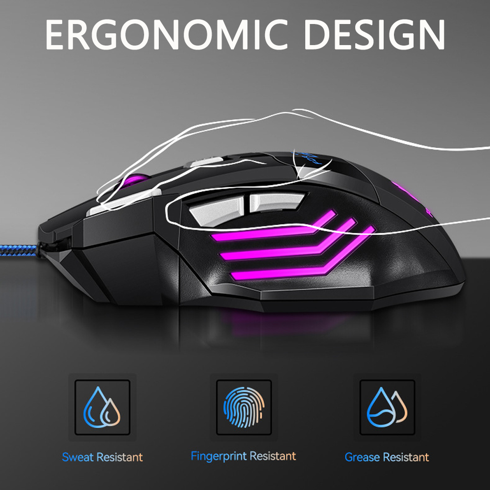 KEBIDUMEI – souris de jeu fila - Laptop Accessories Rgb avis et prix