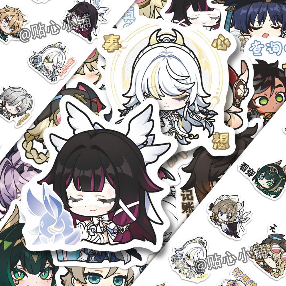 64 autocollants Genshin Impact - Laptop Accessory avis et prix