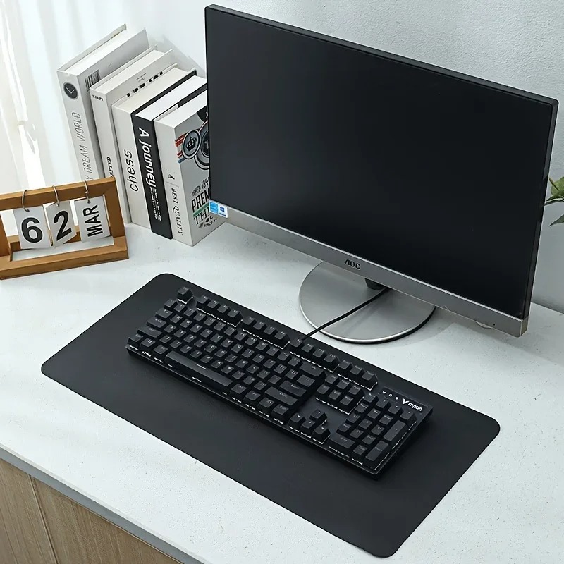 Tapis de bureau en cuir de cou - Laptop Accessories Pink avis et prix