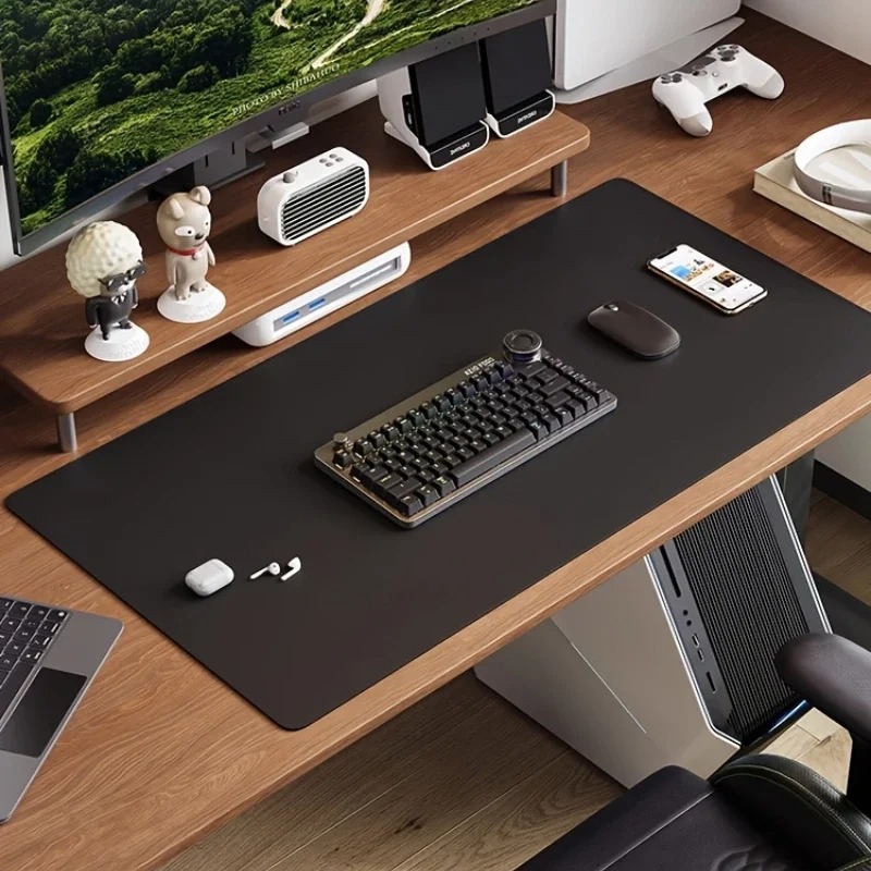 Tapis de bureau en cuir de cou - Laptop Accessories Pink avis et prix